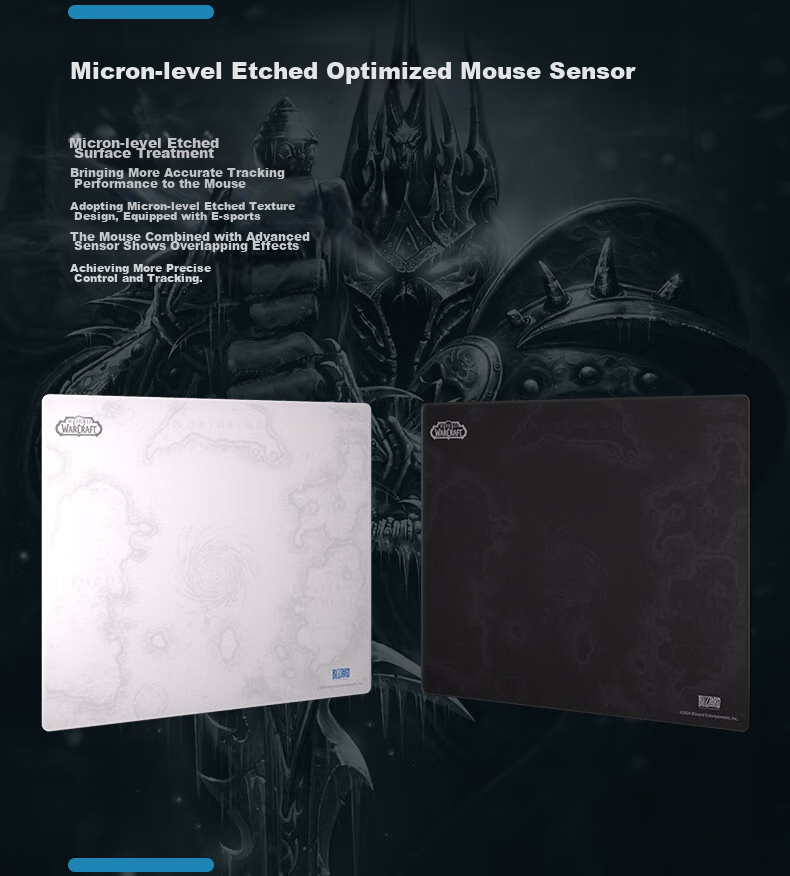BLIZZARD Official World of Warcraft (WOW) Merchandise Gaming E-Sports Office Oversized Desktop Mouse Pad - Yili Dan Style Mouse Pad 6