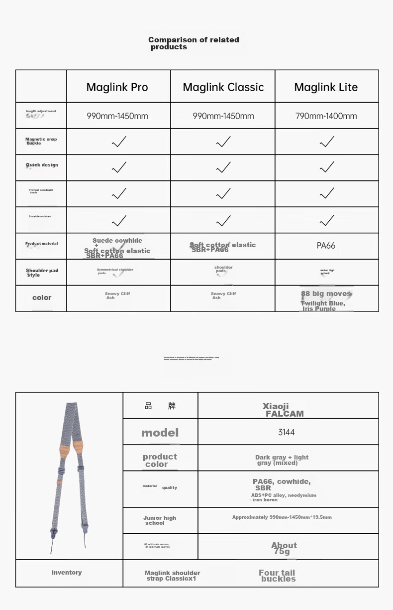 Ulanzi, You Lan Zi, Peregrine Falcon, Camera Wrist Strap with Magnetic Single-Handed Wrist Strap Shoulder Strap Crossbody DSLR Mirrorless Digital Camera Quick-Release Genuine Leather Wristband Fast Connection Safety Hand Strap Lanyard 14