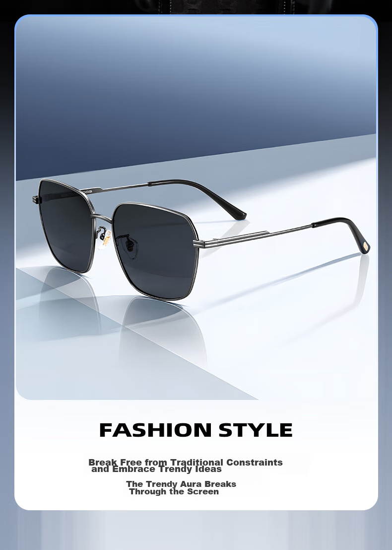 CAPONI Photochromic Polarized Sunglasses for Men, Driving Glasses, Day And Night Use, UV Protection, Sun Protection, Fashionable 3