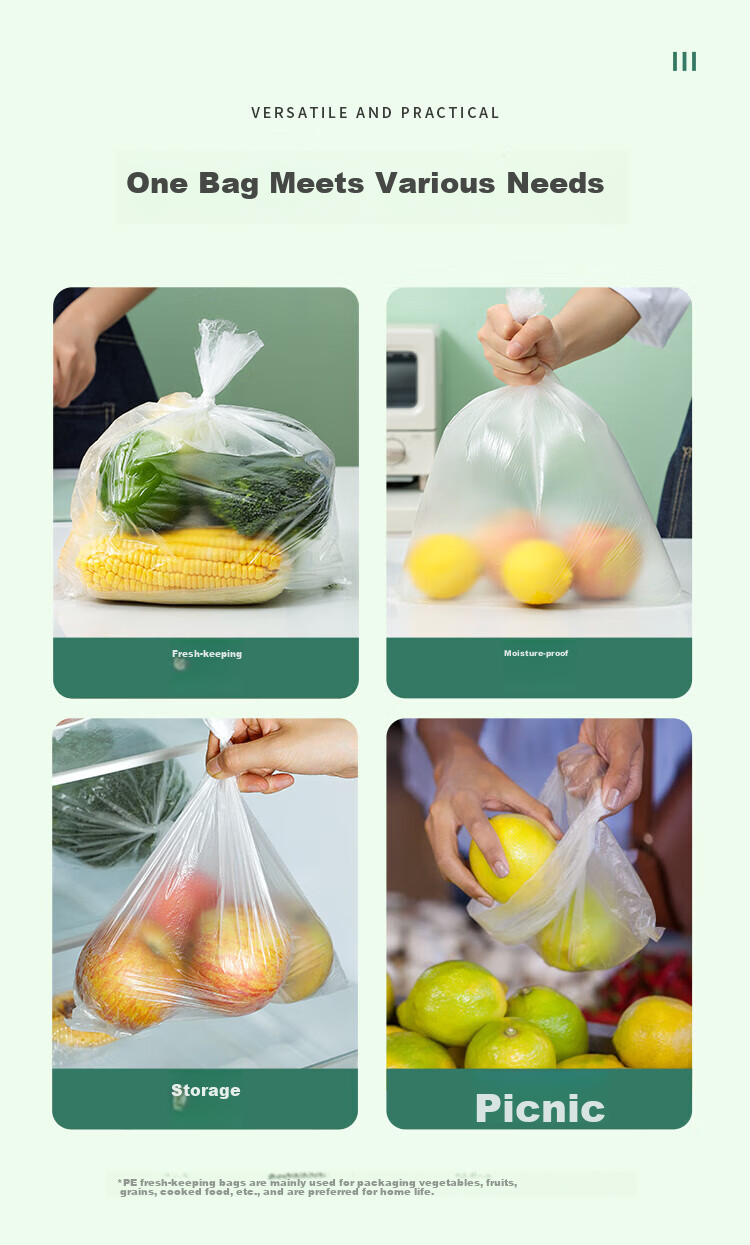 MAXCOOK Aluminum Foil Sealed Fresh-Keeping Bags Self-Sealing Freezer Food Storage Bags for Meat 10pcs MCPJ7621 13