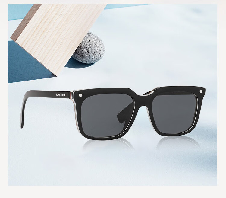 BURBERRY Unisex Driving Sunglasses, Square Eyeglass Frames, 0BE4337F, Authentic Product, Gift-Giving 4