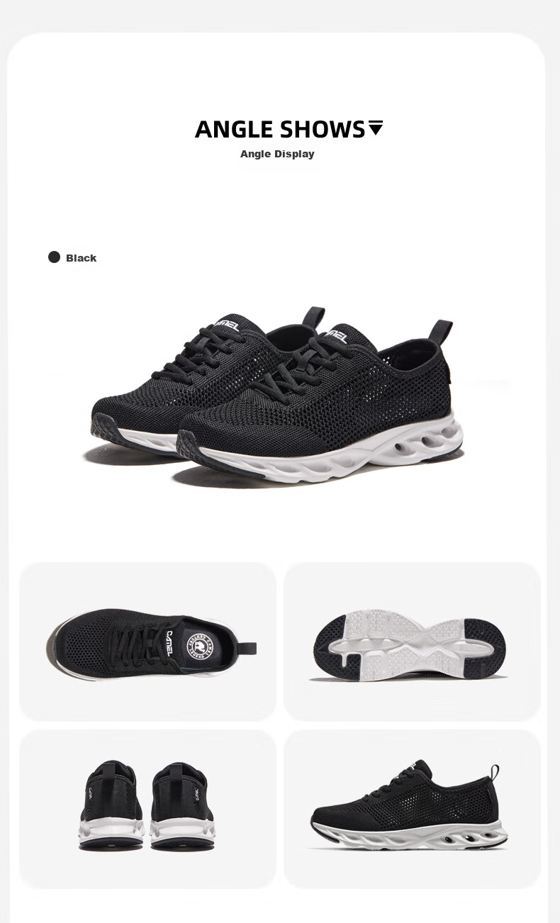 CAMEL Sports Shoes, New Summer Men's Sneakers, Breathable Mesh Shoes, Non-Slip And Wear-Resistant, Casual Athletic Footwear for Fathers And Elderly 27
