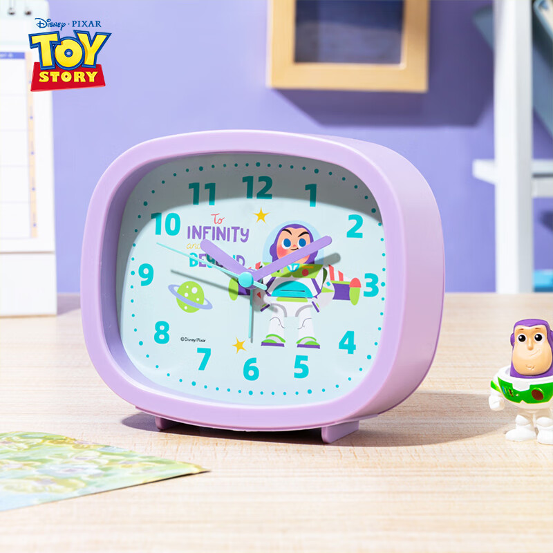 Disney Children's Learning Timer, Loud Cartoon Cute Boy Clock, Elementary School Student Bedside Desktop Timer, Baxiguangyua