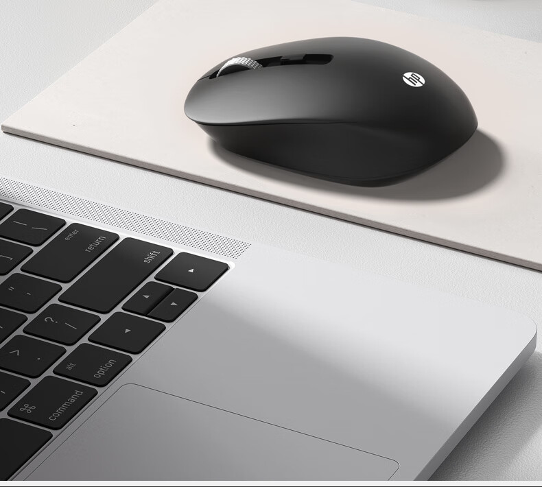 HP S1000 Plus Wireless Mouse Office Mouse Home/business Office/laptop/desk USB Plug-And Wireless Black Mouse 10