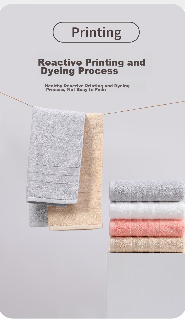 Grace Xinjiang Long-Staple Cotton Class A Antibacterial Towels, Set of 4, Pure Cotton Thickened Soft Face Towels, Absorbent Sports Face Wipes 8