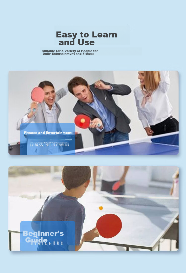 DHS Six-Star Table Tennis Racket Straight Handle R6/H6006 Offensive Double-Sided Reverse Rubber Single Racket with Racket Cover And Table Tennis Ball 2