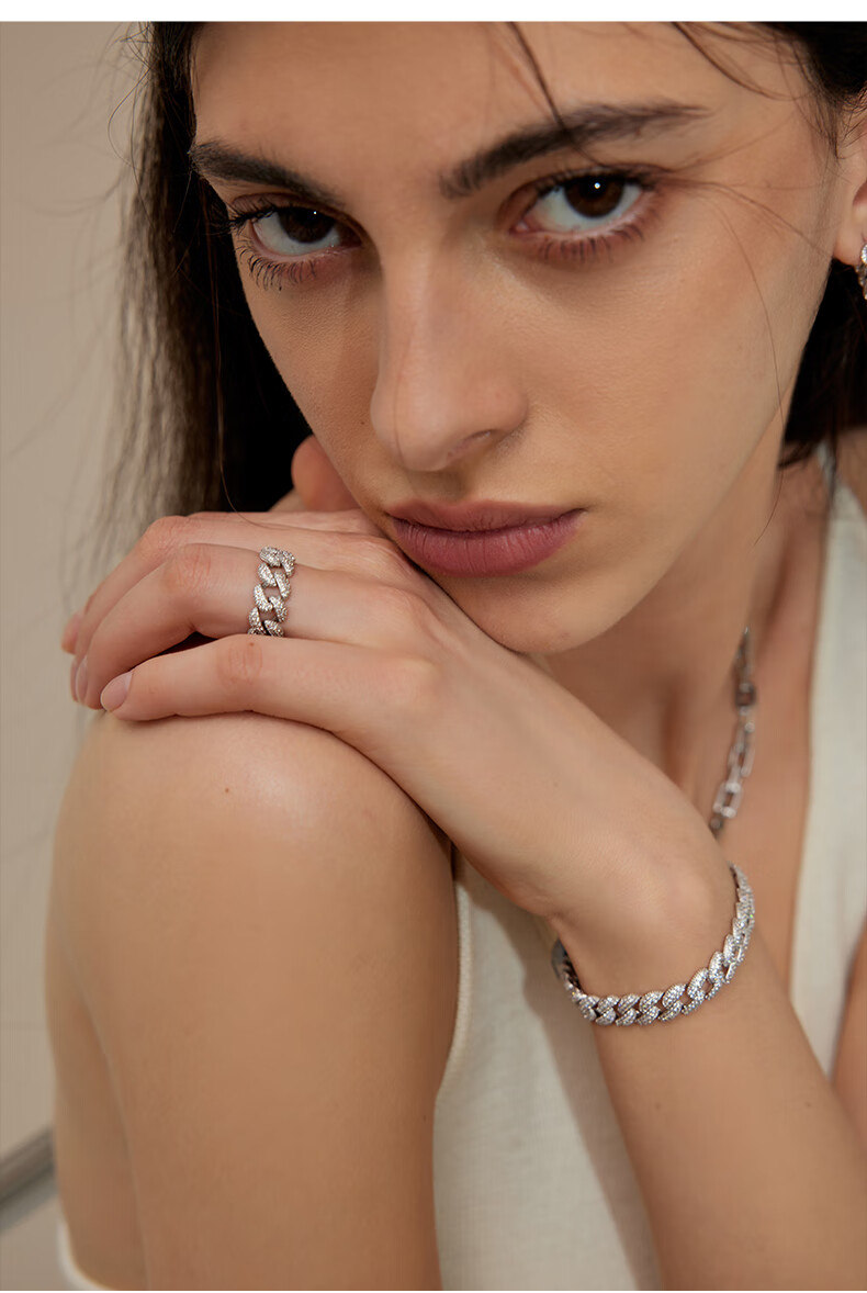 Arsis [Celebrity Style] Freestyle Cuban Bracelet, Fashion Jewelry for Women And Men, Couples' Matching Style, Gift for Girlfriend 5