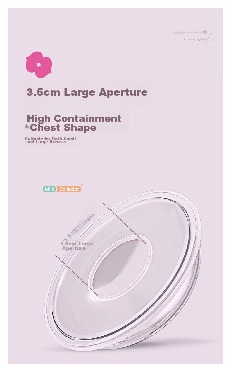 MyCarol Wearable Hidden Compact Breast Pump, Hands-Free Breast Pump, Milk Shield, Anti-Leakage, Two-Pack BP-A12 8