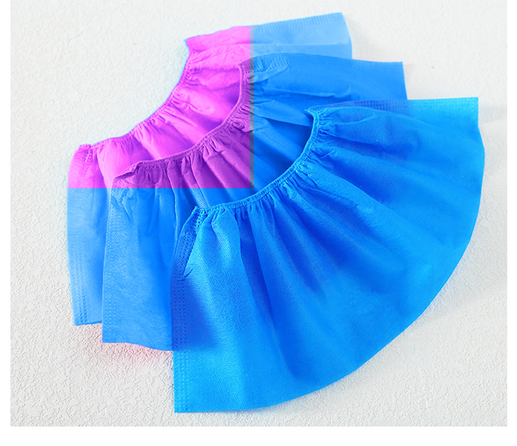 JOYTOUR Disposable Shoe Covers [100 Pieces], Thickened Non-Woven Fabric, Dustproof, Breathable, Indoor Foot Covers, Non-Slip, for Home Use And Guest Receptio 3