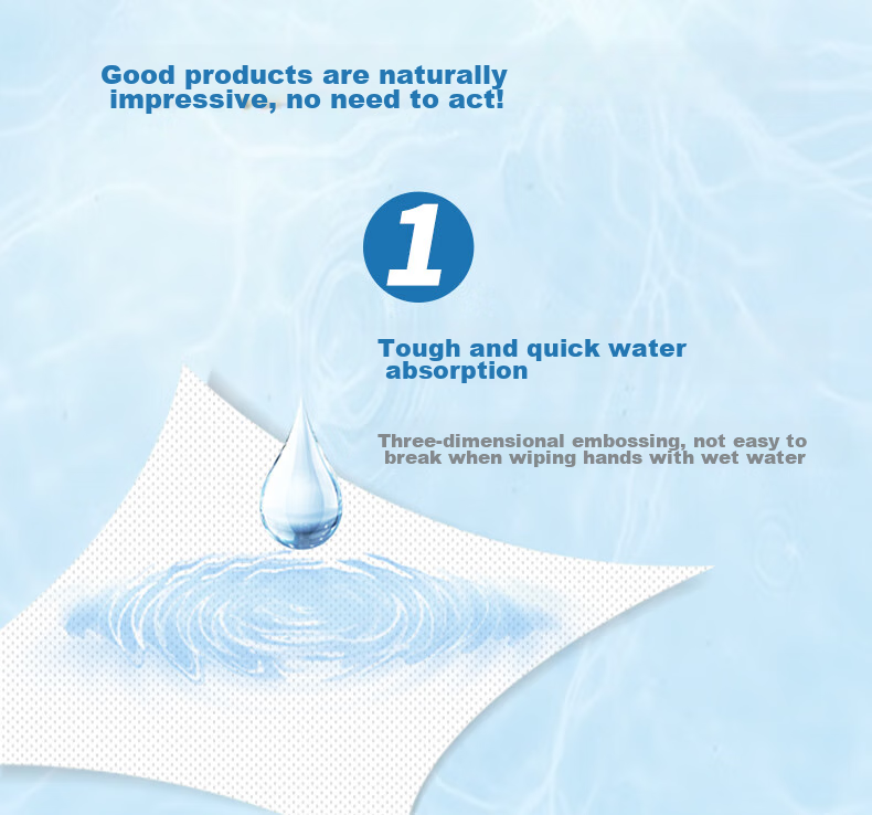 Sunelement Hand Towels, Pull-Out Style, Triple-Folded, Double-Layered, 200 Sheets*10 Packs, Absorbent Oil-Absorbing Wipes 7