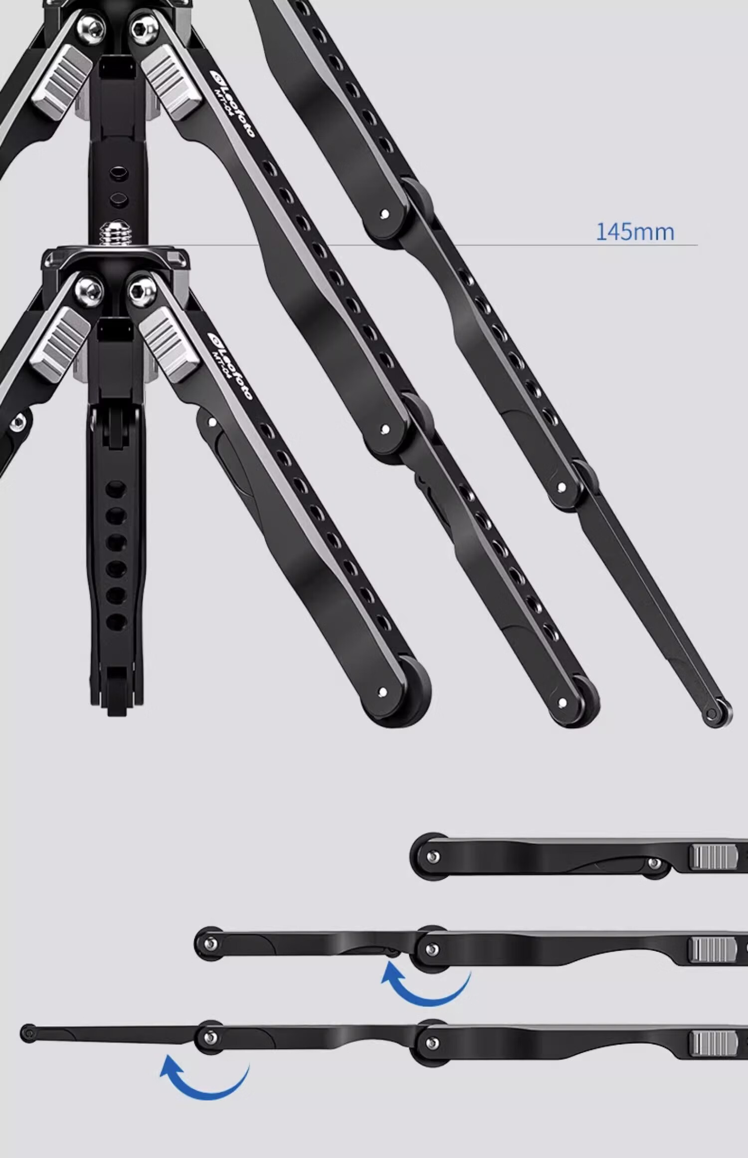 Leofoto Tripod, Mini Photography And Videography Tripod for Mirrorless And DSLR Cameras, Compatible with Canon, Nikon, Sony, Fuji, Multifunctional Desktop Tripod, MT-02 9