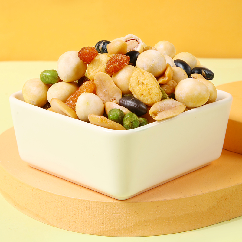 甘源缤纷每日豆果208g坚果炒货干果解馋风味出游休闲零食独立小包