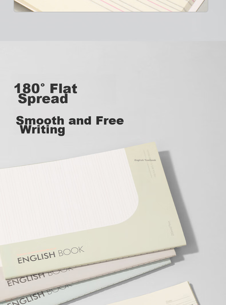 Deli 4 B5 Notebooks, 50 Sheets Each, Student English Exercise Books, Practice Notebooks, Stationery EFB550-01 6