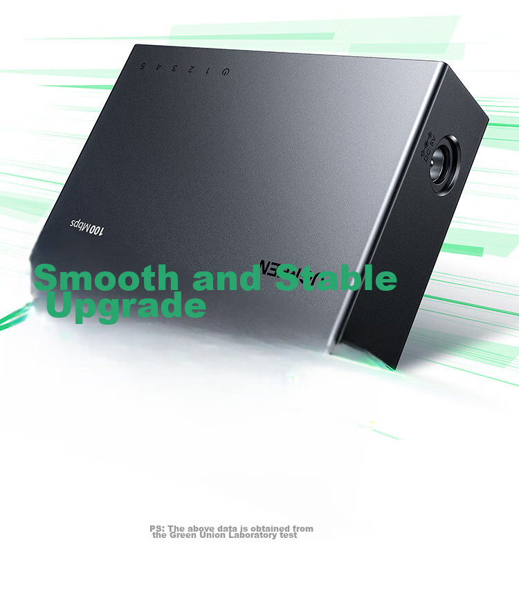 UGREEN 5-Port 100Mbps Switch, Home Dormitory Network Switch, 4-Port Surveillance Camera Network Cable Splitter Converter One-To Small HUB Splitter 35046 9