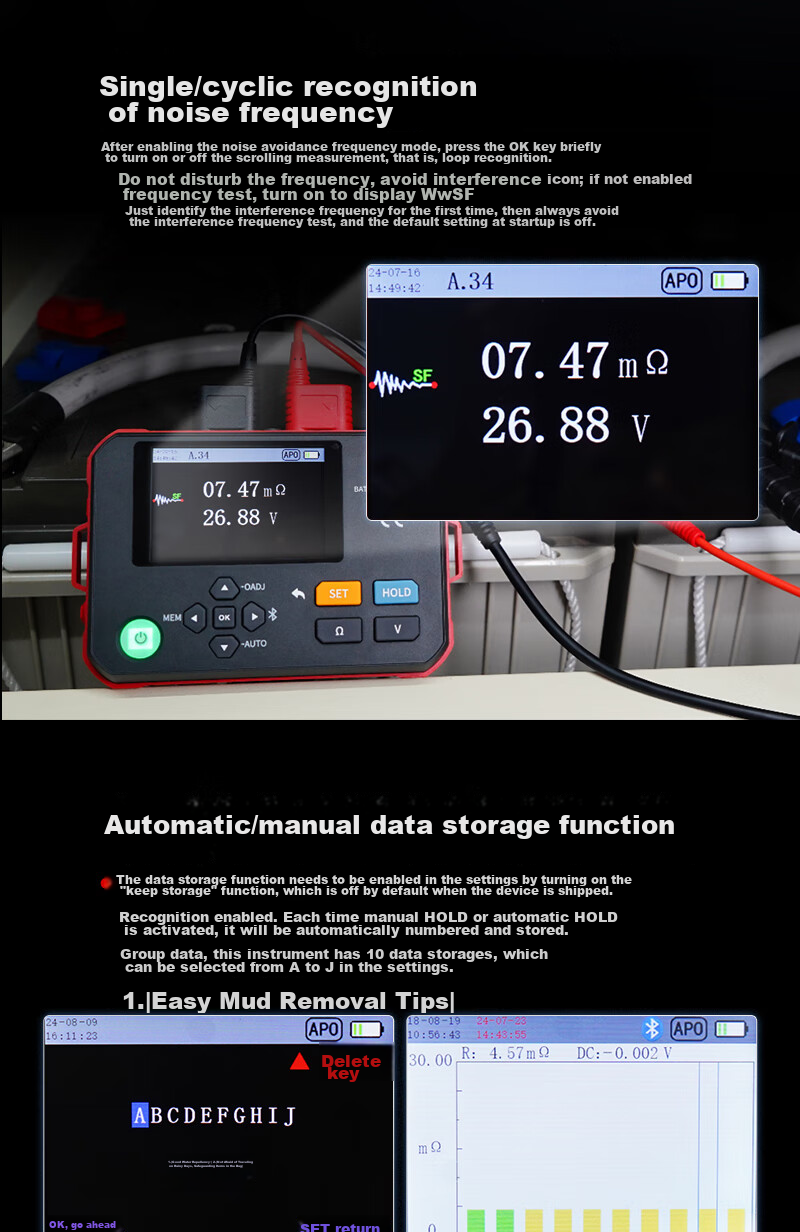UNI-T UT502C Insulation Resistance Tester Digital Megohmmeter Electrician Tester UT502C 6