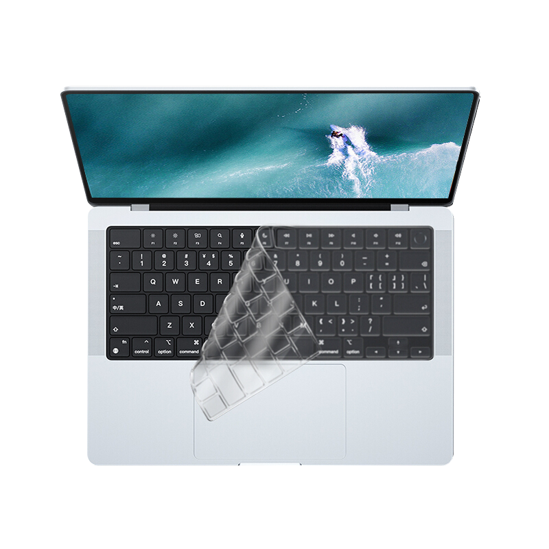 ECOLA Apple MacBook Air 13.6-Inch M4/M3/M2 Keyboard Cover for Air 13, 2025/24/23 Models Laptop Keyboard Protective Film Dust Cover