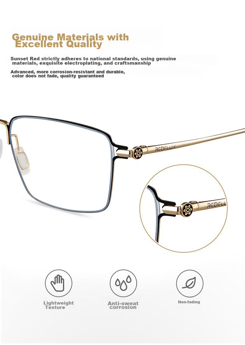 Xiyanghong Reading Glasses, High-Definition Anti-Blue Light, Bifocal Automatic Zoom, Ultra-Light Full-Frame Reading Glasses AX8102, 100 Degrees 9