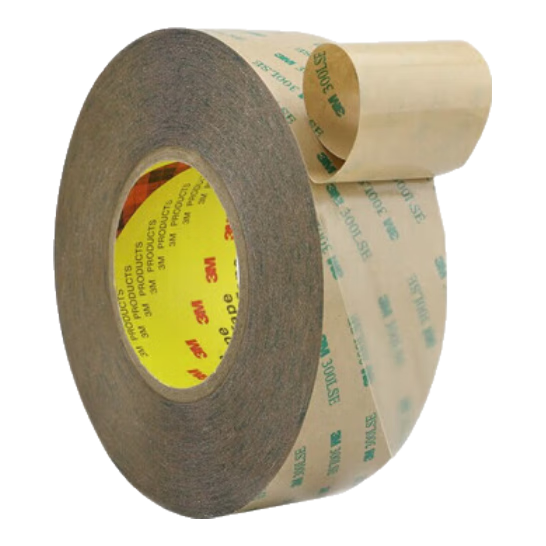 3M Double-Sided Tape Ultra-Thin Transparent PET No-Trace High-Temperature Resistant Strong Adhesive Tape 9495LE 25mm Width 55m Length 0.17mm Thickness