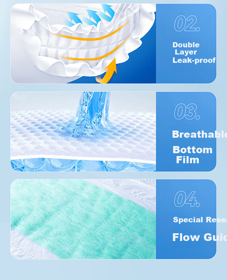 Kefu Antibacterial And Odor-Eliminating Adult Diapers L10 Pieces (Waist 65-80cm) Bedridden Elderly-Specific Incontinence Pads 9