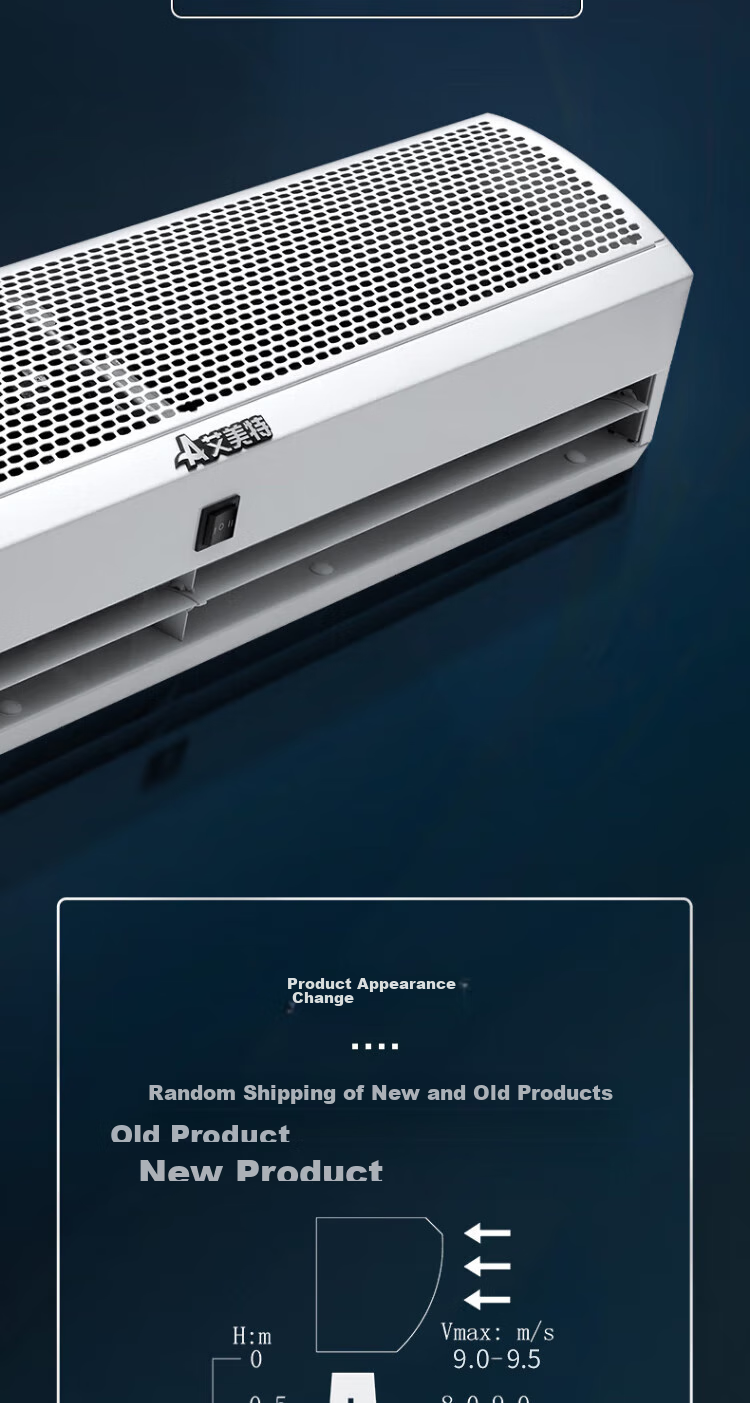 AIRMATE Air Curtain, 0.9-Meter Commercial Air Door for Restaurants And Entrances, High Wind Speed, AFM3009-04 5