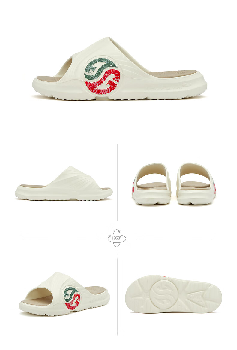 361° Women's Slippers, Summer AG Outdoor Water Sports Thick-Soled Beach Casual Sandals, 682126702F-11 53