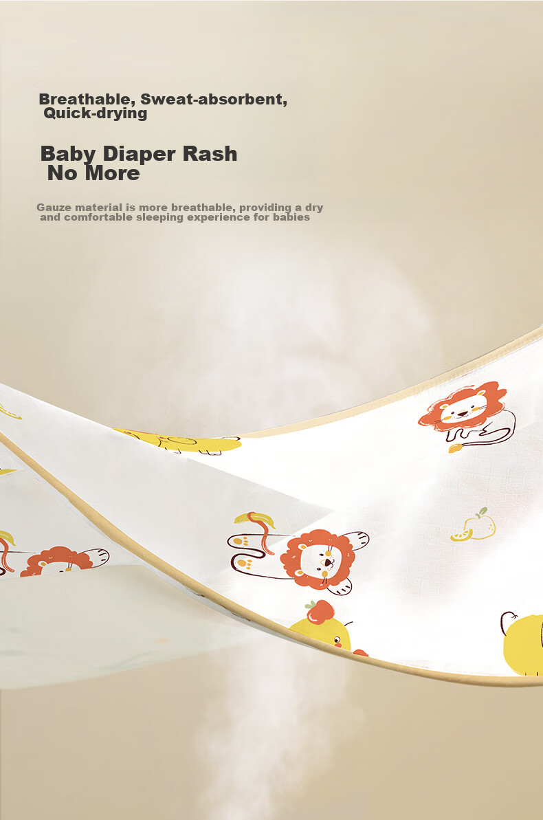 AIBEDILA Baby Swaddle Blanket, Spring And Autumn Bamboo Cotton, Anti-Startle, All-Season Cotton, Newborn Swaddling Cloth, Baby Sleeping Aid, Single Layer 5