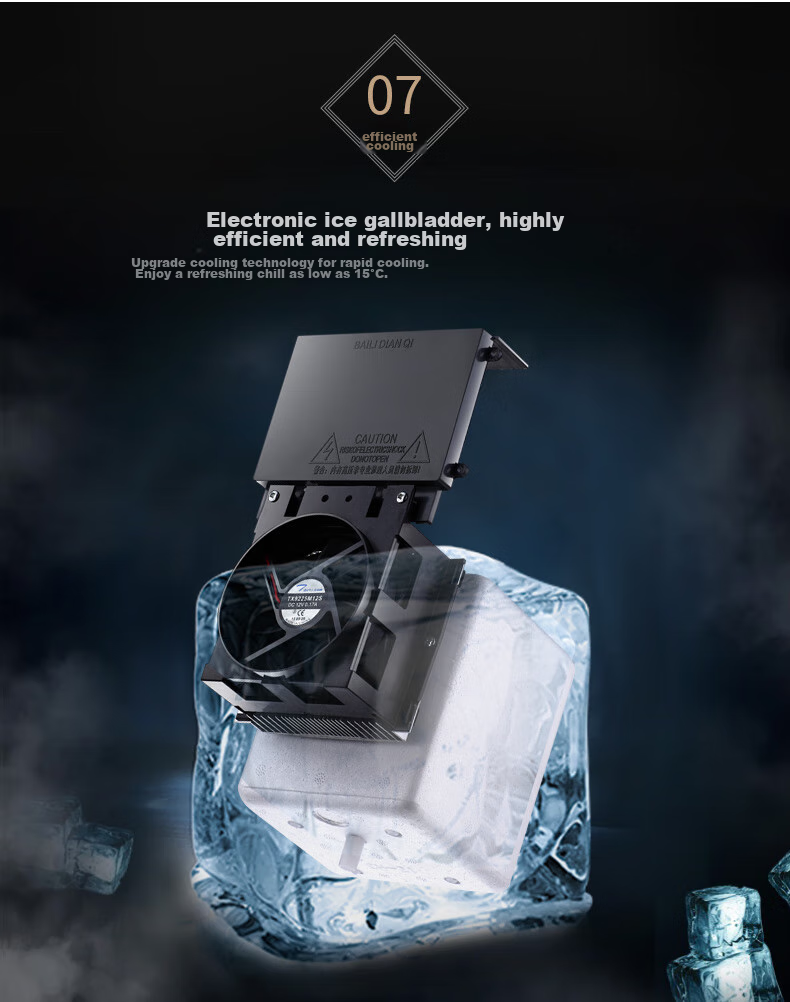 AUX Water Dispenser, Milk-Filling Machine for Home And Office Use, Double-Door Cabinet-Style Refrigerated Water Cooler YLR-5 11