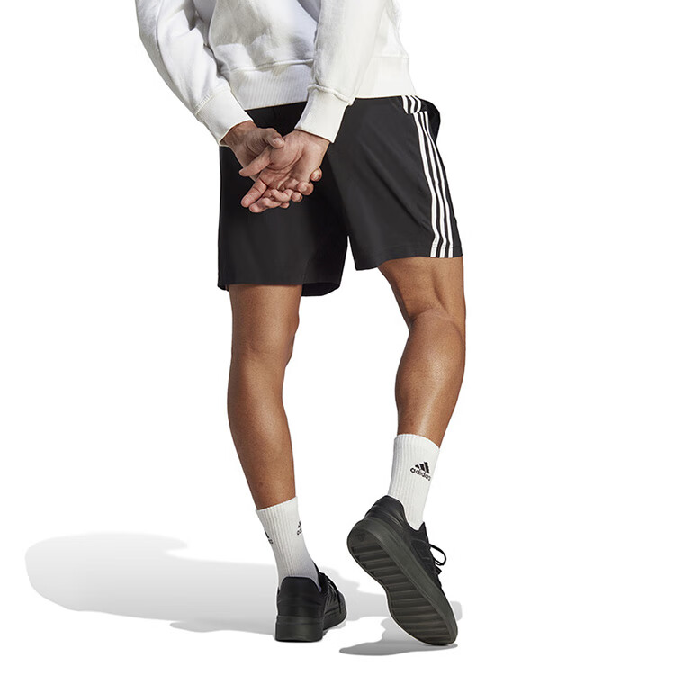 Adidas Men's Sportswear Series M 3S CHELSEA Shorts, JE6436, Black, Size M 3