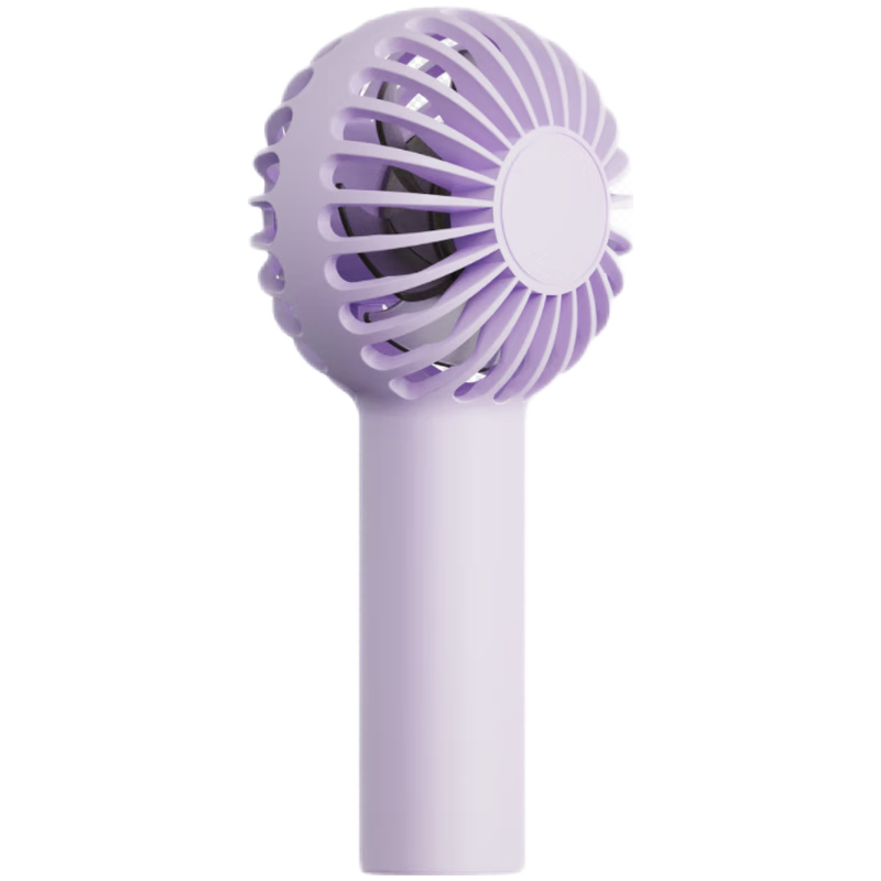 Kelleia Handheld Mini Fan Portable USB Rechargeable Fan for Outdoor Office Dorm Desk Small Electric Fan DC03 Purple