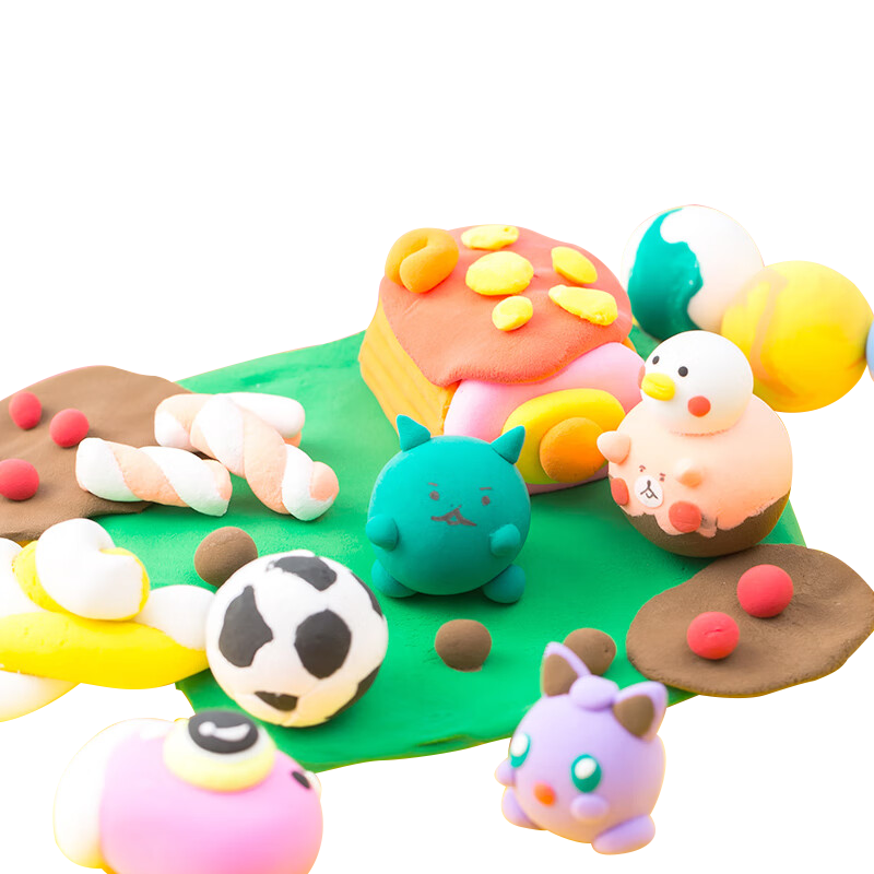 Xubeile 12-Color Ultra-Light Clay Large Pack Playdough for Boys And Girls, Children's Toy DIY Handmade Warm-Sensitive Clay