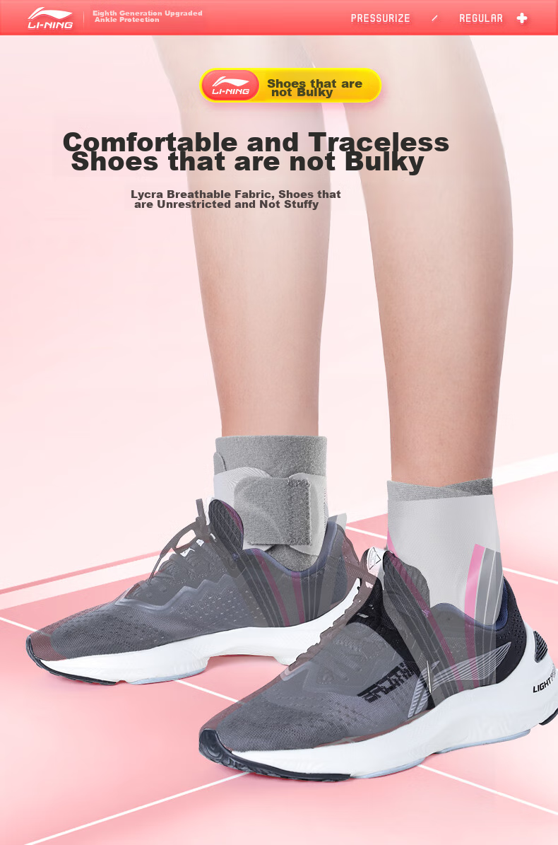 Li-Ning Ankle Brace for Men And Women, Sports Ankle Support, Basketball And Soccer Injury Prevention, Joint Stabilizer, Foot And Ankle Protector 15