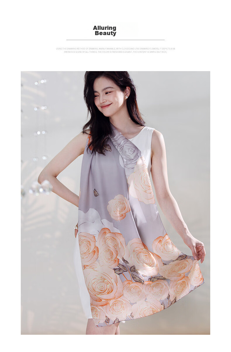 Hangsilu Silk Scarf for Women, Mulberry Silk Shawl, High-End Birthday Gift, Holiday Present for Mom And Teachers 8