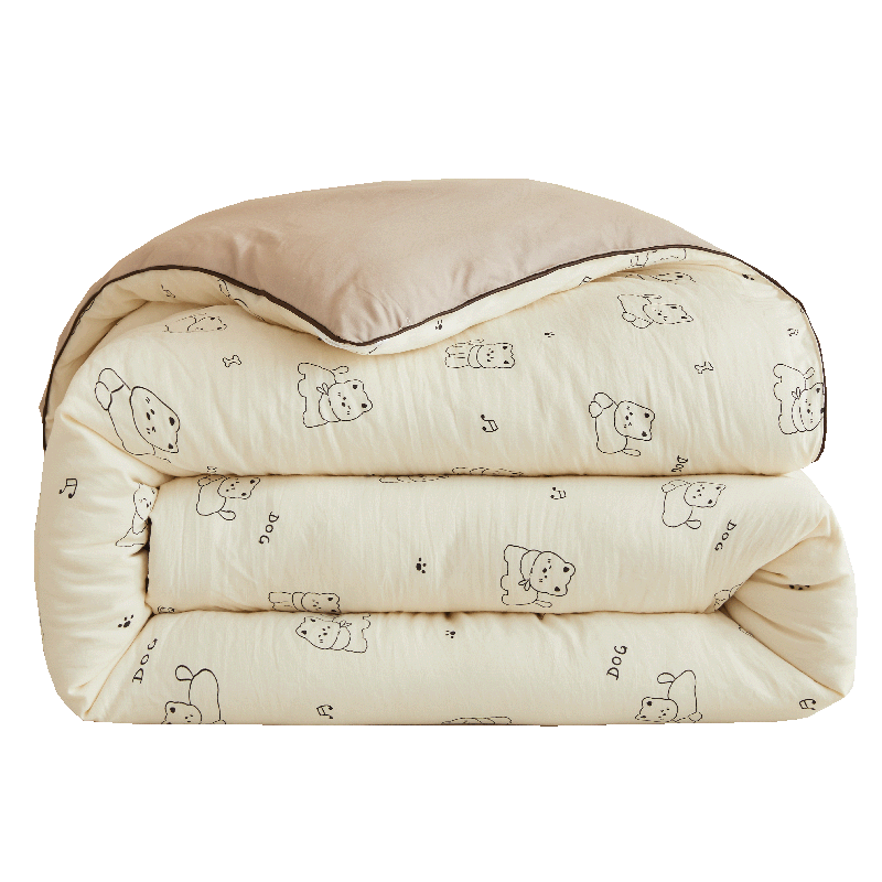 Hongdou A-Class Antibacterial Xinjiang Cotton Quilt Air Conditioning Quilt Summer Cooling Quilt Cotton Core Spring and Autumn Quilt 2*2.3m 4 Jin Cat