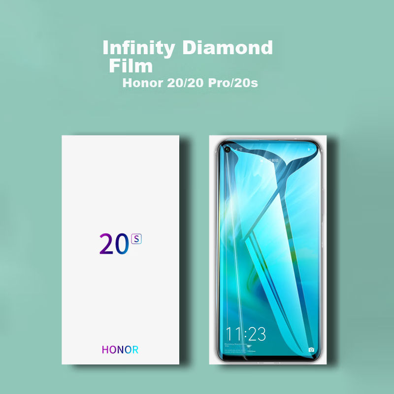 Защитное стекло для экрана ESCAPE для Huawei Honor 20/20 Pro/20s, неполное покрытие, без белого края, безводный гель, ударопрочное, высокая четкость