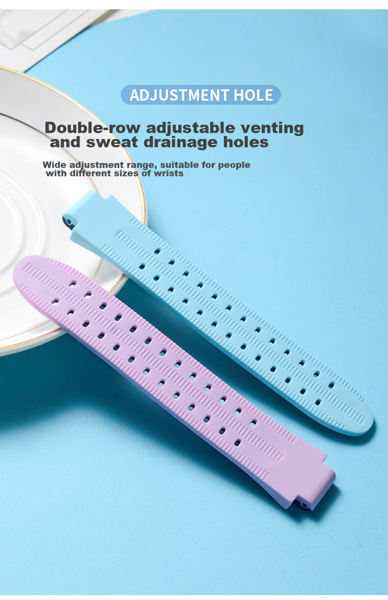 Iboann Suitable for Xiaotianc Z8A Watch Strap, Z11 Watch Strap, Silicone W2307ac, Children's Z10/Z9/z7s/z6apro Student Q5/N3/U5/D3/Q1A Watch Strap 3