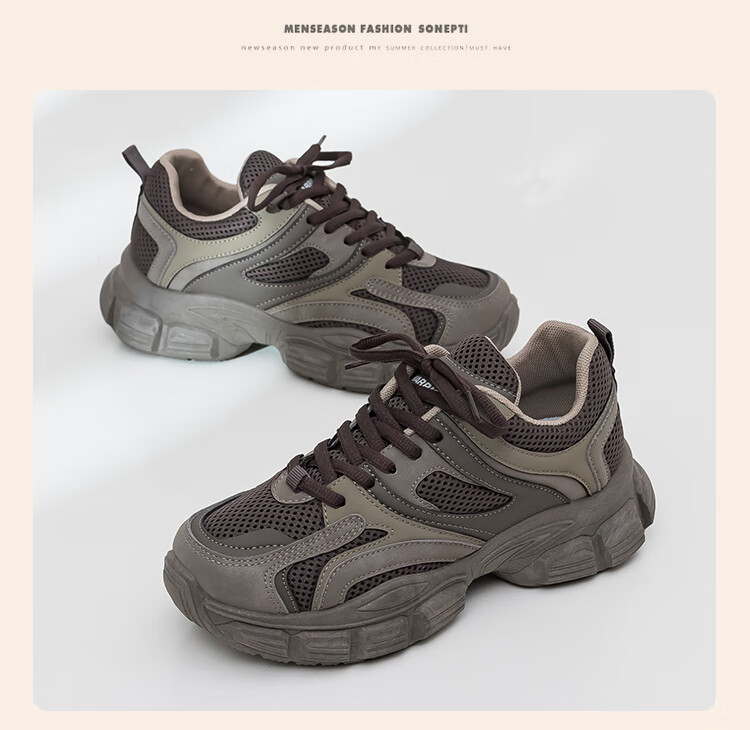 Warrior Comfortable Running Mechanical Style Dad Casual Shoes for Women KGH2338 Black Size 39 21