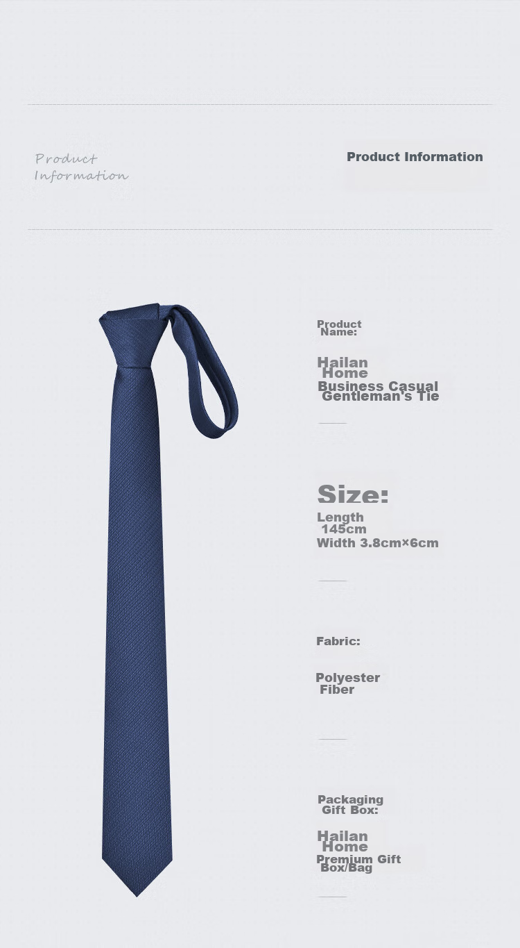 HLA Men's Formal Hand-Tied Necktie for Weddings, Grooms, Groomsmen, Business Suits, Narrow Lapel Style 10