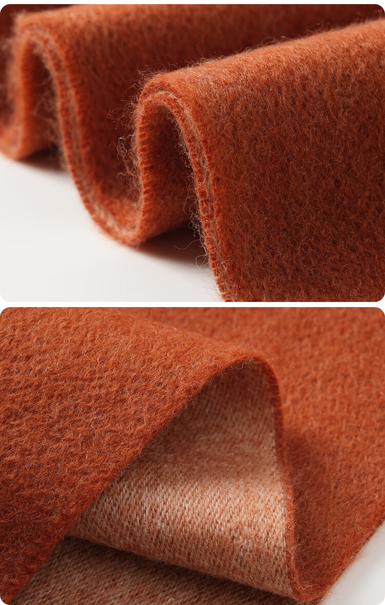 JIUMU 100% Cashmere Scarf for Women, Autumn And Winter Shawl, Warm Neck Wrap, Gift for Girls, National Day Birthday Present, Gift Box Packaging 17