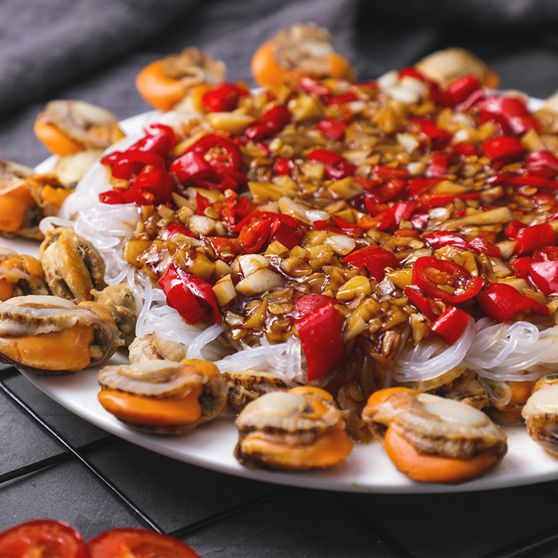 初鲜大号冷冻带黄扇贝肉净重2斤约80-120粒 烧烤火锅食材海鲜贝类送礼