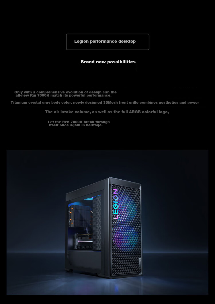 Lenovo Legion Blade 7000K Gaming Desktop PC (13th Gen i7-13650HX, RTX 5060 8GB GPU, 24GB DDR5) Delta Gameplay 7