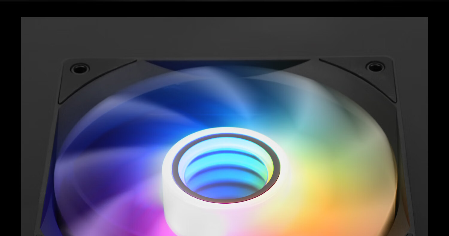Thermalright TL-C12B V3 X3 Black ARGB 12cm Case Fan, Infinite Mirror Light Fan, RGB Fan, 4PIN PWM Speed Adjustable Fa 7