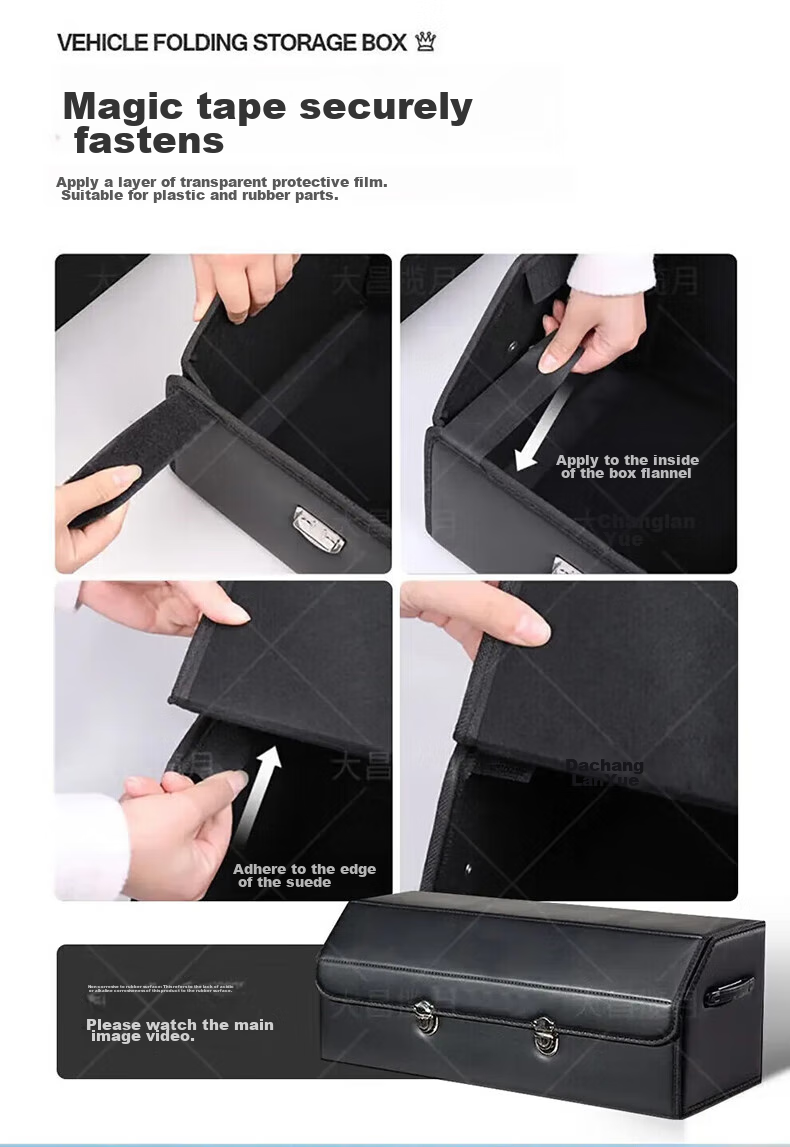 Dachang Lanyue, Lexus ES300H, RX, NX260, RZ, LM, UX, LX, LS Trunk Storage Box, Car-Mounted Storage Container 14