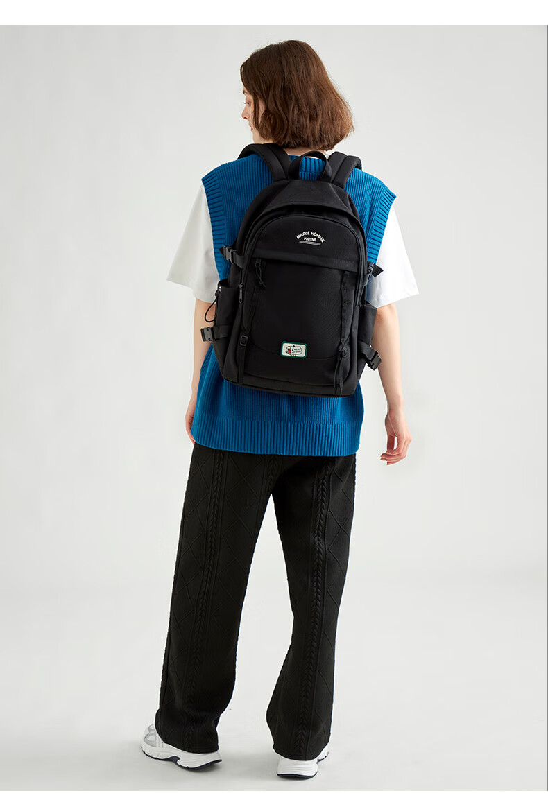 Mr.ace Homme Korean-Style Simple Fashion Backpack for Women, Large Capacity Schoolbag for College Students, Lightweight Backpack for Laptops And Notebooks for Me 10