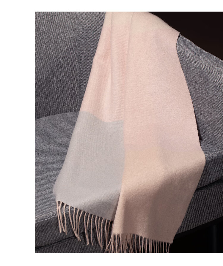 Hengyuanxiang 100% Cashmere Scarf, Women's Shawl, Warm Neck Warmer, Birthday Gift for Mom, Present for Elders 24