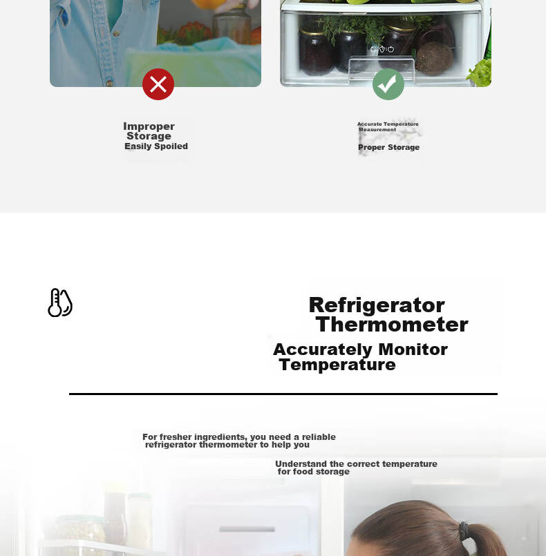 Deli Thermometer, Indoor Glass Wall-Mounted Freestanding Greenhouse Breeding Temperature Detection Meter, LE556 Household High-Precision Baby Room 4