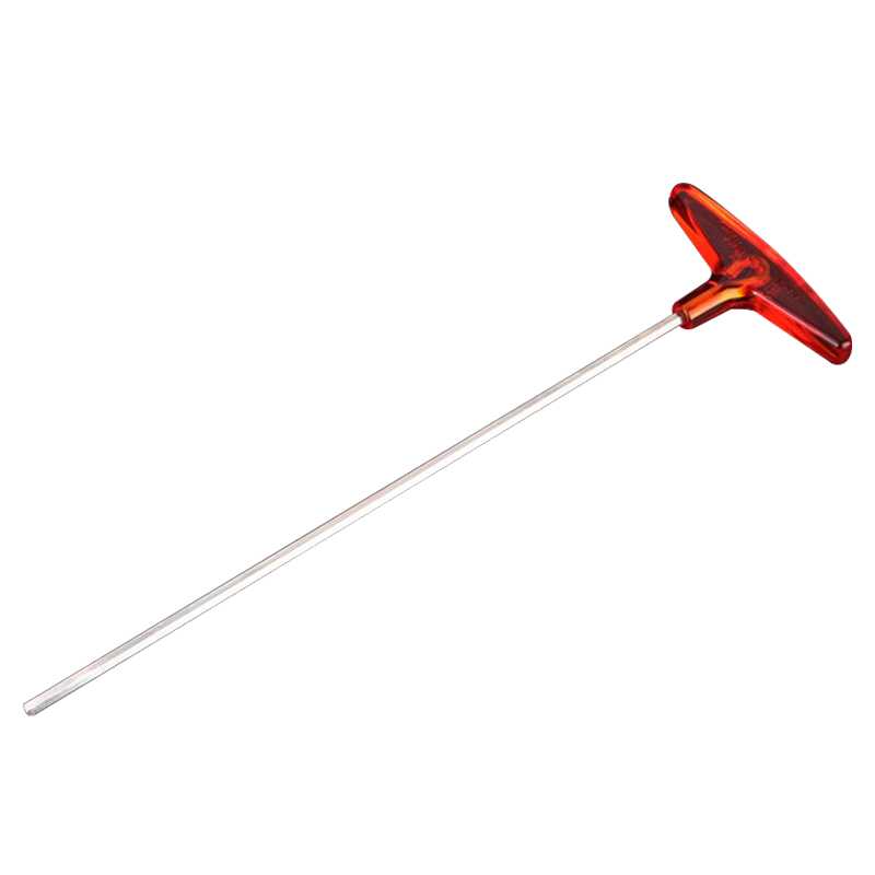 EIGHT Imported Bailey T-Type Hex Key Wrench Alloy Steel Extended Flat Head Hex Screwdriver 6mm 018L-6H