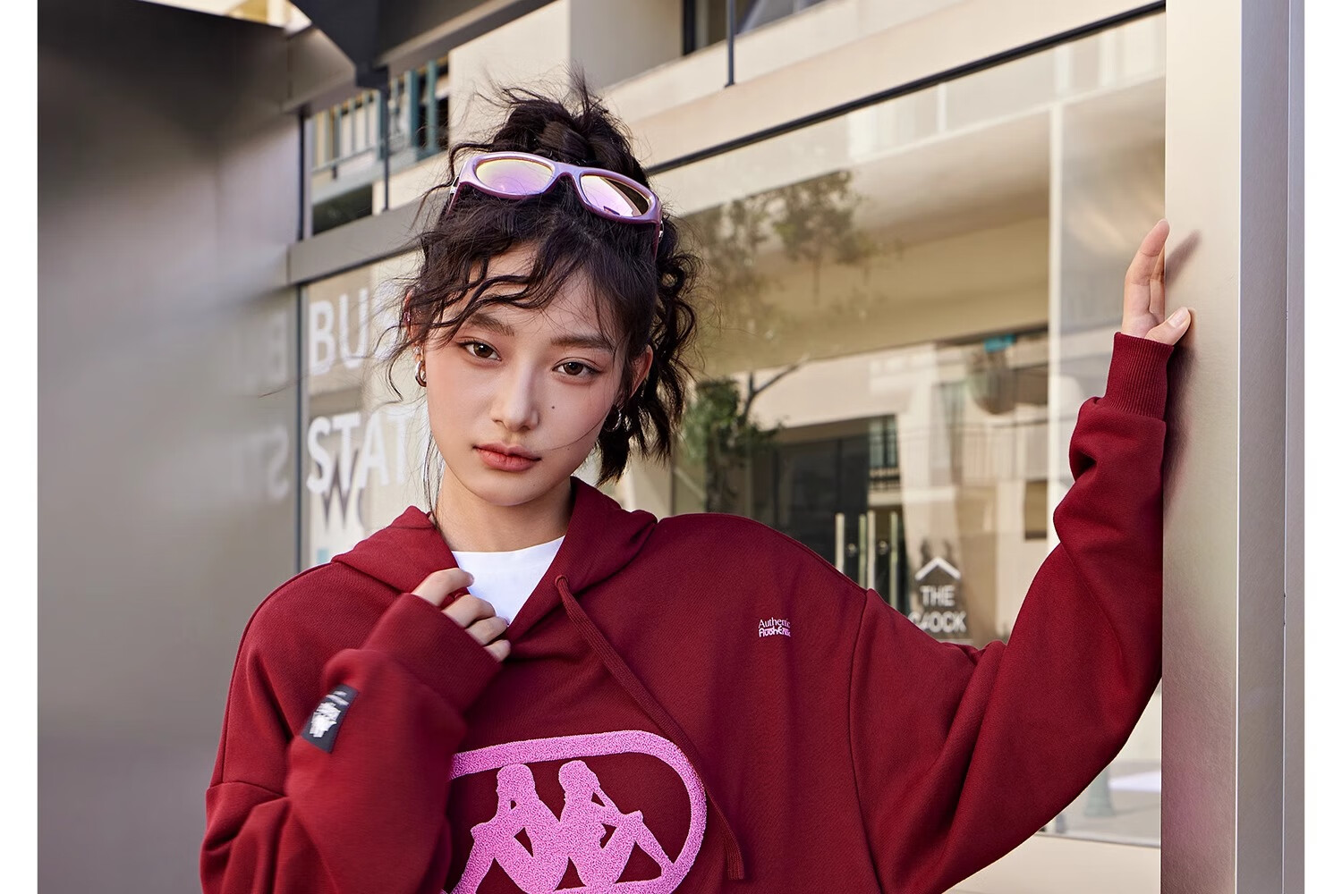 Kappa Back-To Red Sweatshirt New Style for Men And Women, Autumn New Year Knitted Sports Casual Pullover K0EY2MT30D 20