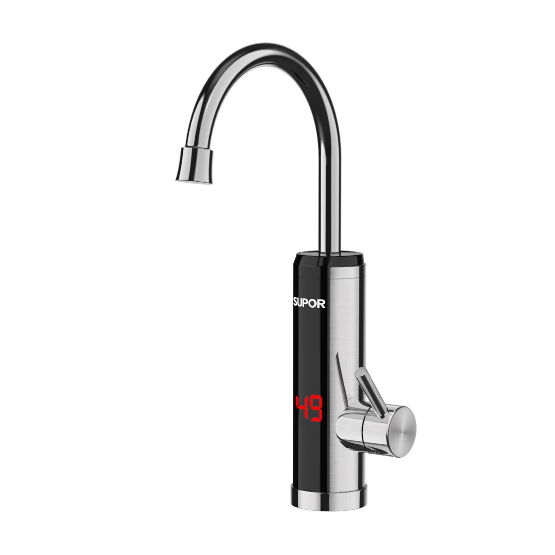 SUPOR Electric Hot Water Faucet, Stainless Steel Quick Heating Instant Hot Water Heater, Cold And Hot Water Flowing Heating Faucet, Kitchen Household Hot Water Treasure, Bathroom Heater 273047-11