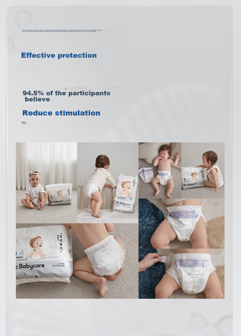 Babycare Specialized Gluteus Infant Pull-Up Pants, Size L, 38 Pieces (9-14kg), Large Size Baby Diapers, Growth Pants 10