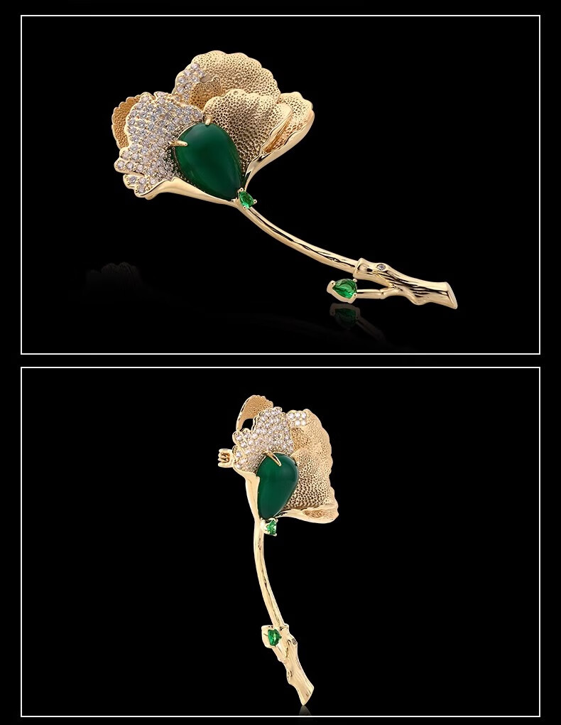 Eternelle French Eternal Bohemian Style High-End Brooch, 2026 New Elegant Design-Inspired Pi 4